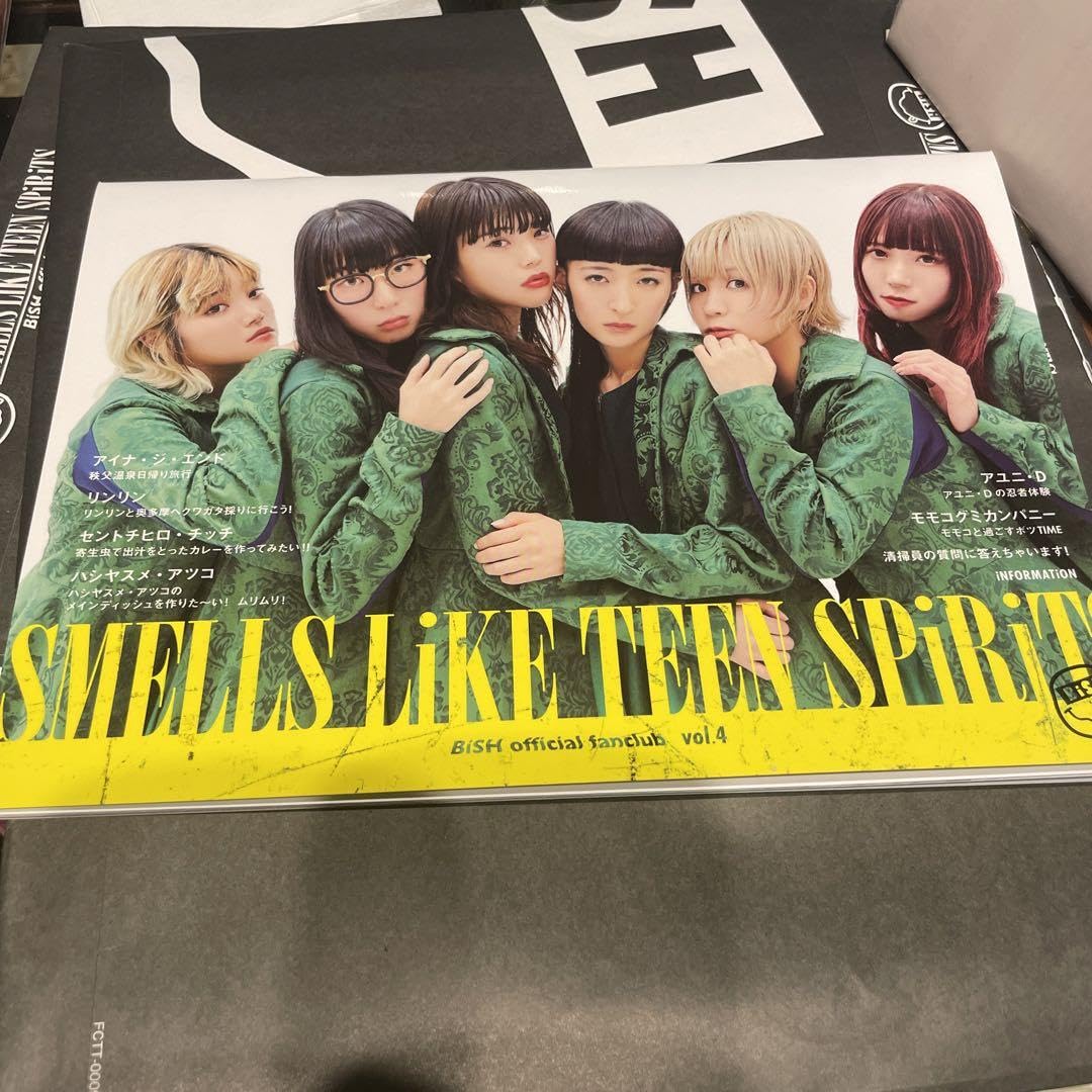 BiSH ファンクラブ会報 official fanclub SMELLS LiKE TEEN SPiRiTS